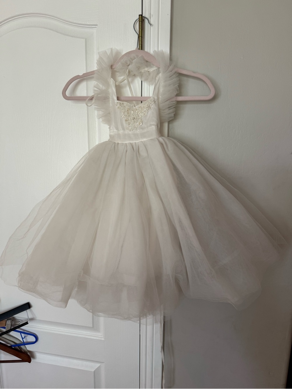 DOLLCAKE Everyday Tulle Frock – White | Girls Size 1 ✨